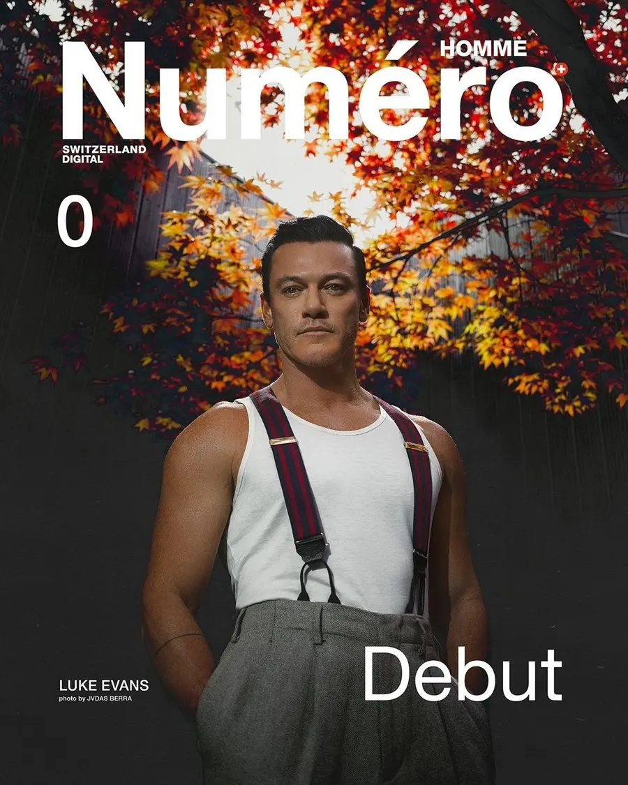 Luke Evans @ Num&eacute;ro HOMME Switzerland June 2024