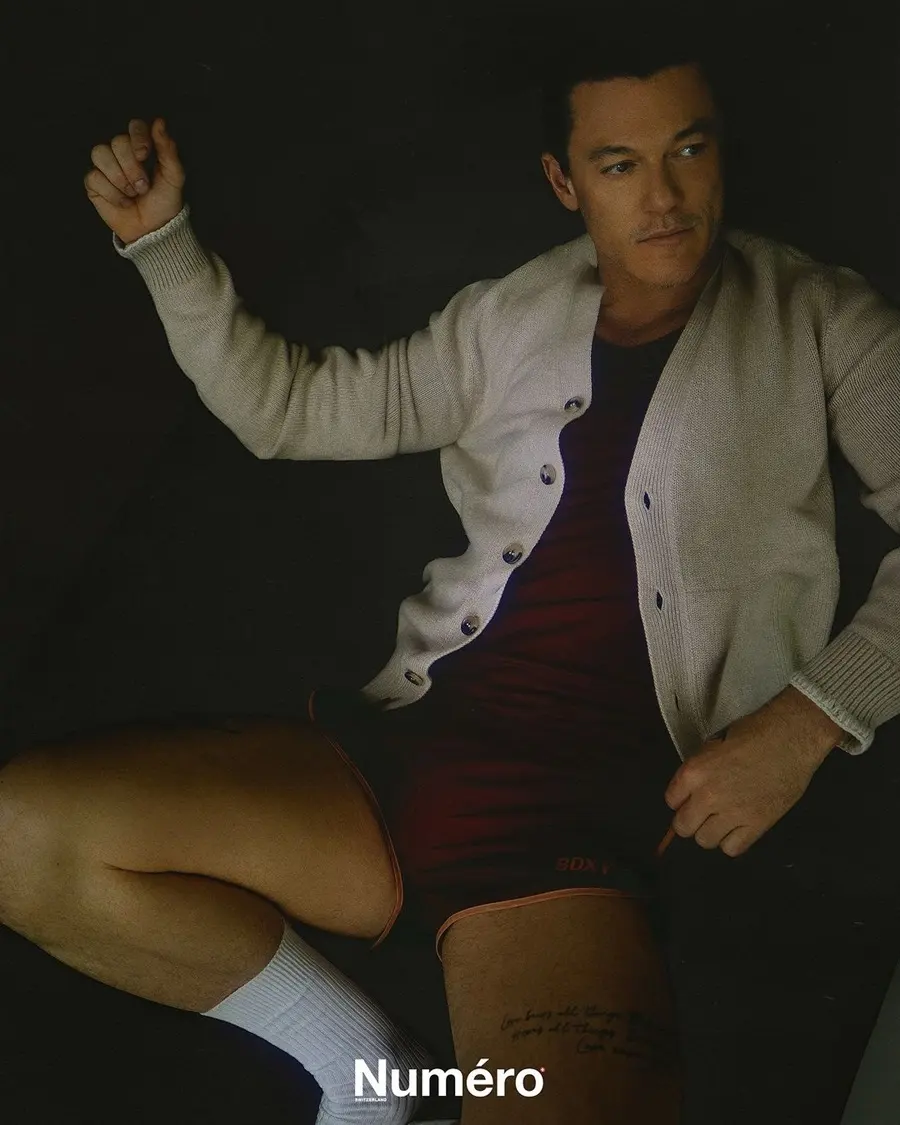 Luke Evans @ Num&eacute;ro HOMME Switzerland June 2024