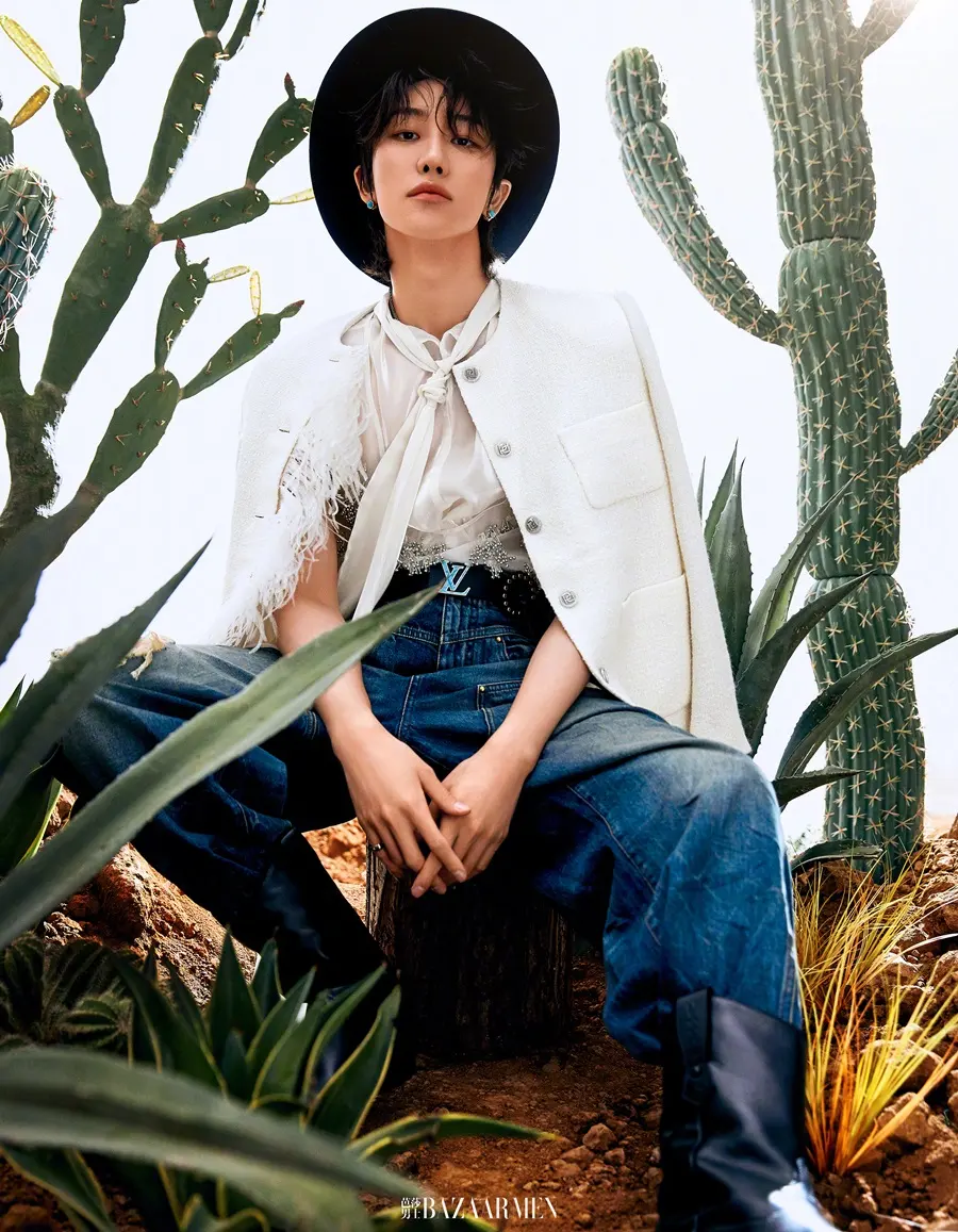 Xu Minghao @ Harper's BAZAAR Men China July 2024