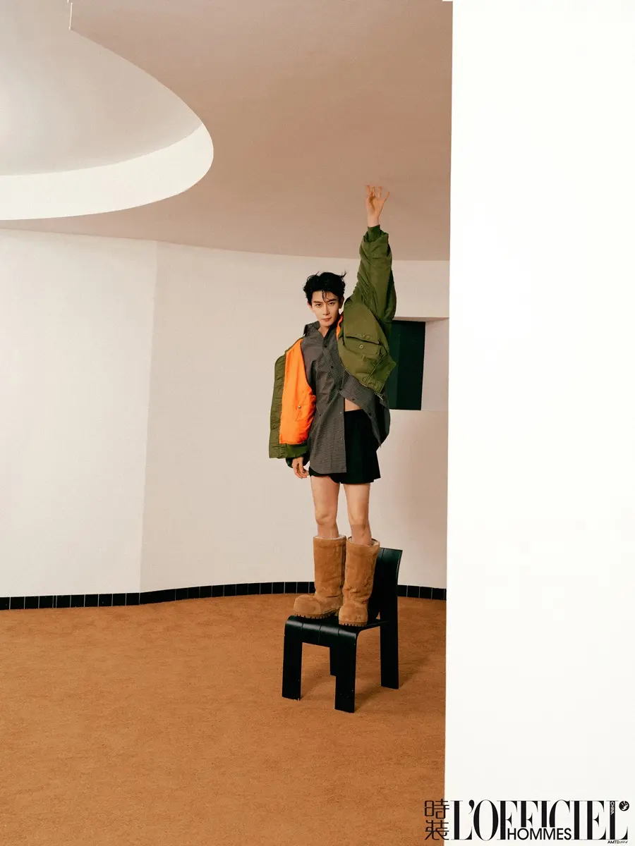 Xia Zhiguang @ L&rsquo;Officiel Hommes China July 2024