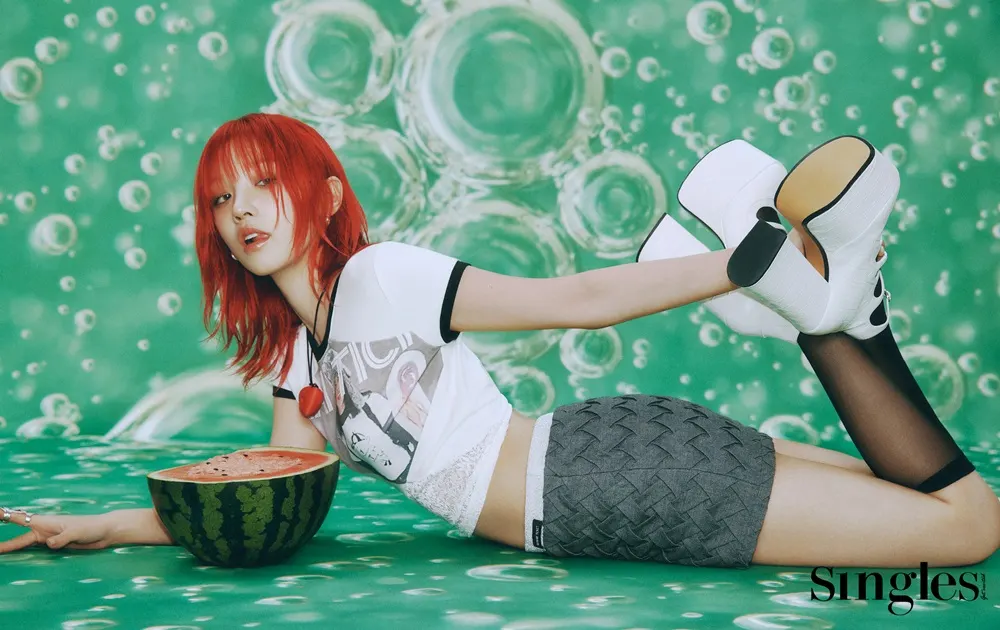 (G)I-DLE Yuqi @ Singles Korea June 2024