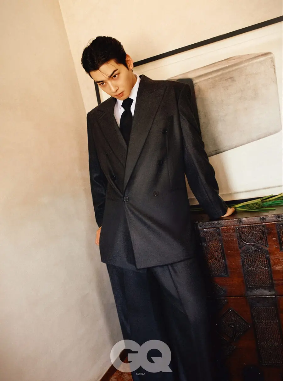 Cha Eun woo @ GQ Korea August 2024
