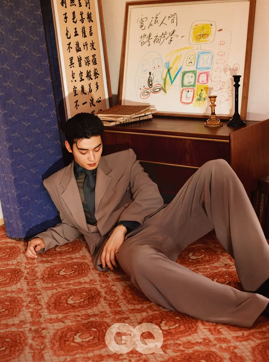 Cha Eun woo @ GQ Korea August 2024