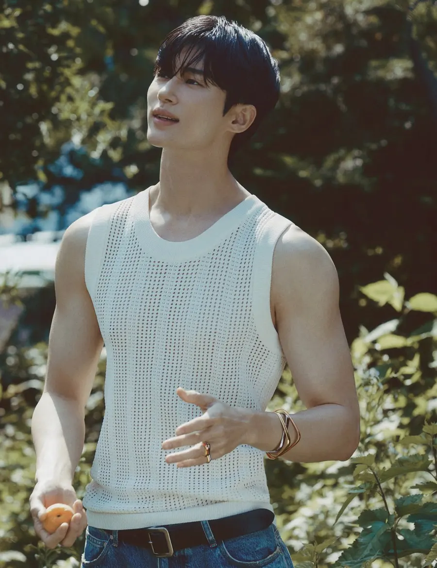 Byeon Woo seok @ Harper's BAZAAR Korea July 2024