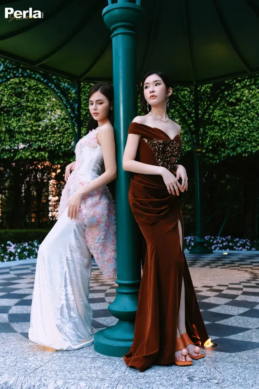 ฝ้าย พีรญา & โยโกะ อาภัสรา -ไอซ์ ปภิชญา & มาริซ่า ลลอยด์  @ Perla China July 2024