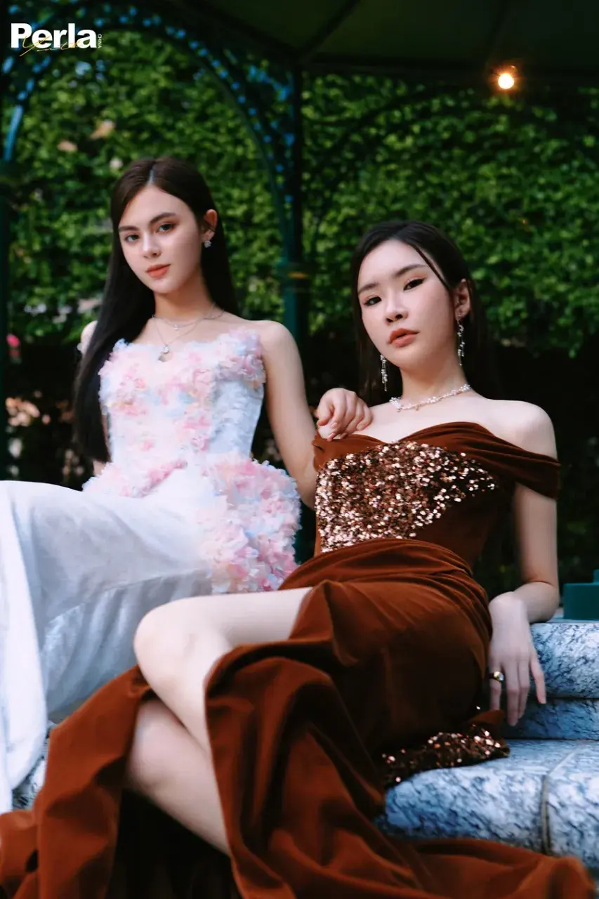 ฝ้าย พีรญา & โยโกะ อาภัสรา -ไอซ์ ปภิชญา & มาริซ่า ลลอยด์  @ Perla China July 2024