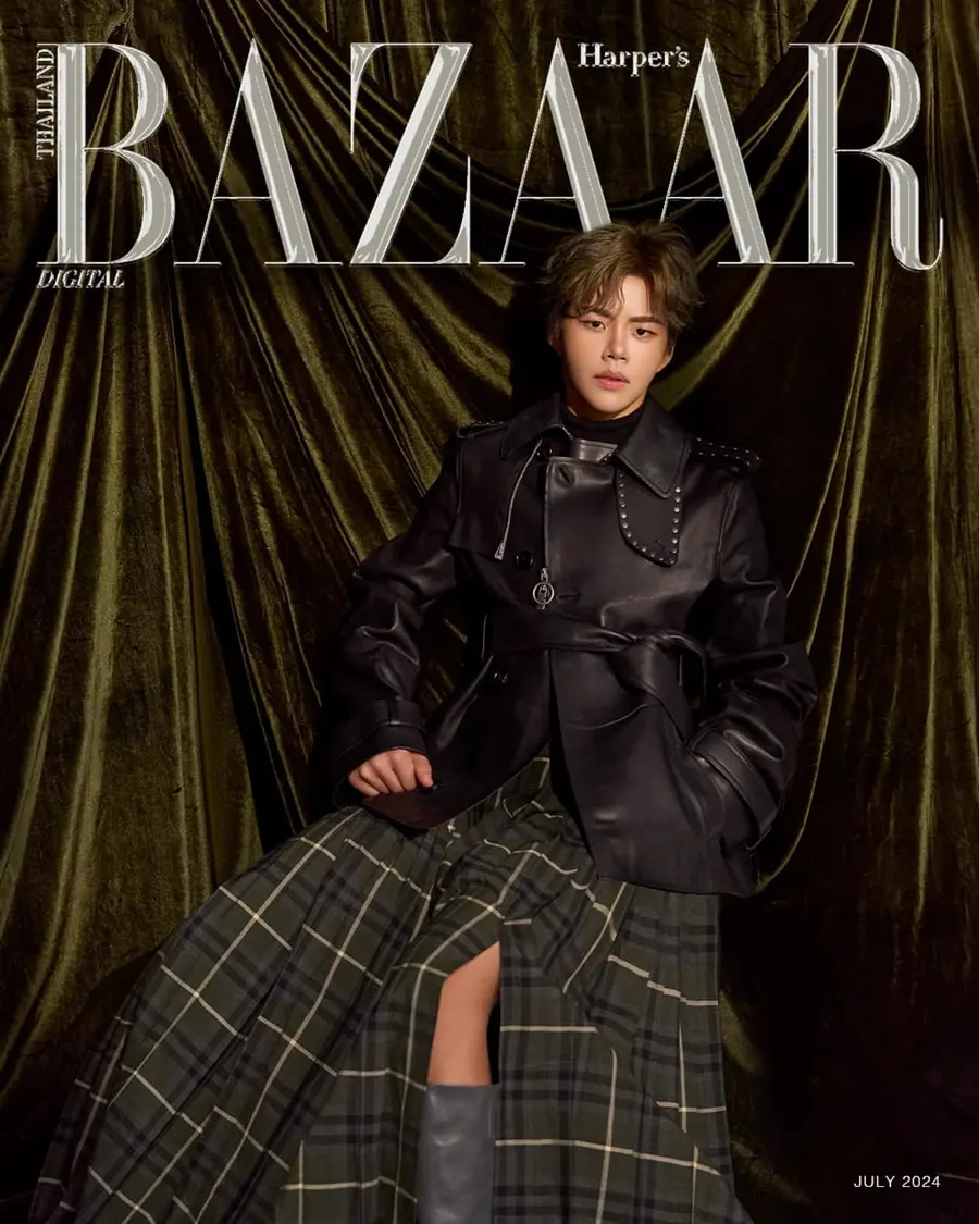 ปอป้อ-ทรัพย์สิรี @ Harper's BAZAAR Thailand July 2024