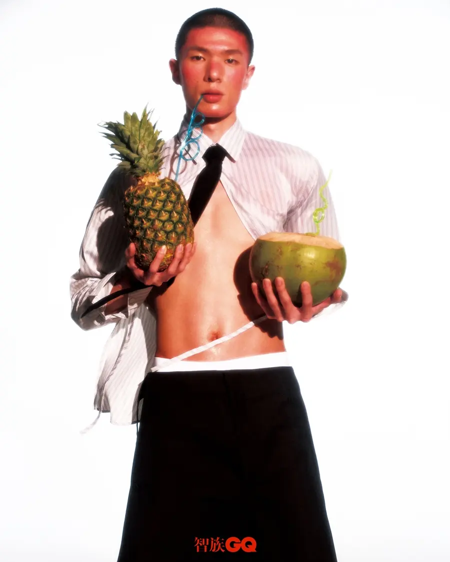 Ye Hao,Hang Yu,He Jun & Kim Aleksei @ GQ China June 2024