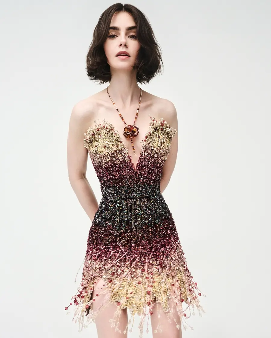 Lily Collins @ Harper&rsquo;s BAZAAR Thailand August 2024
