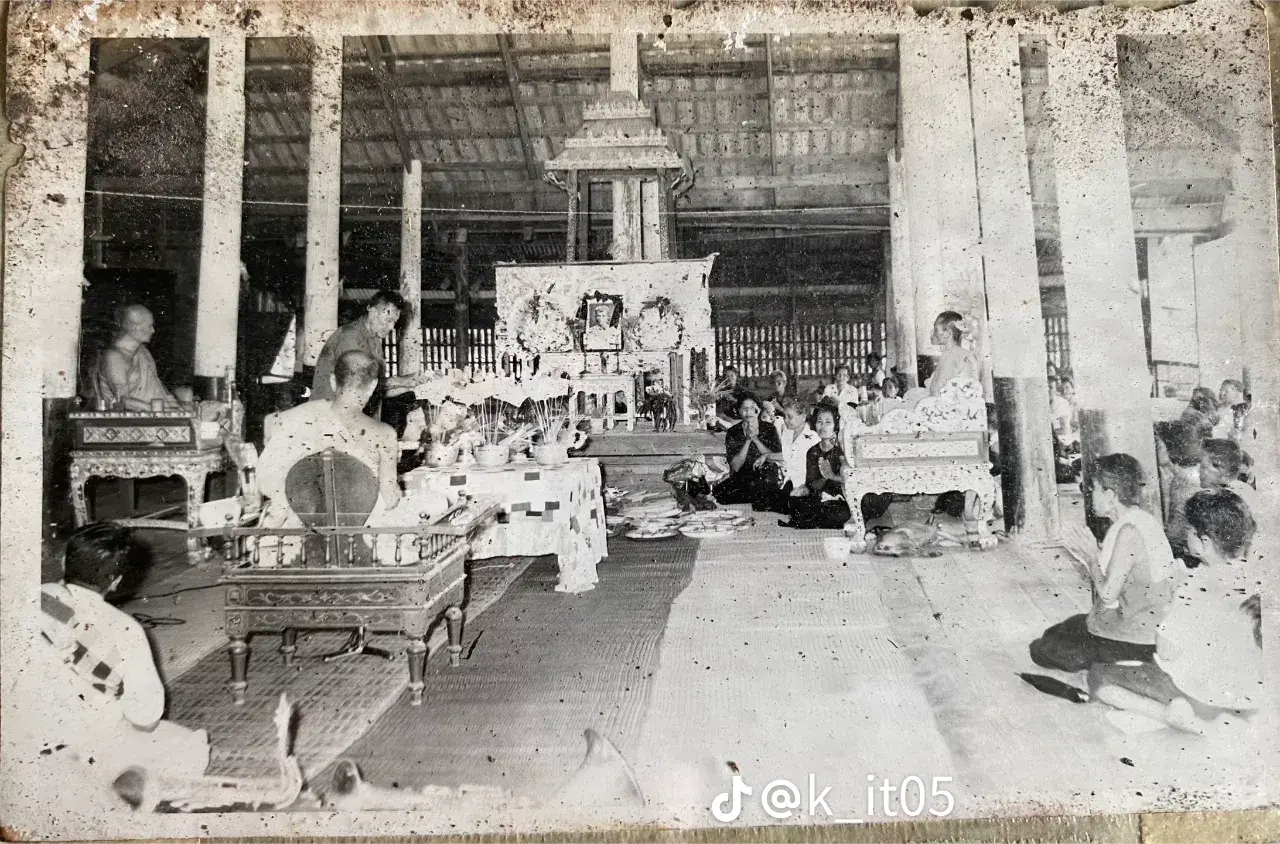 ภาพเก่าวันวาน งานศพไทยสมัยก่อน