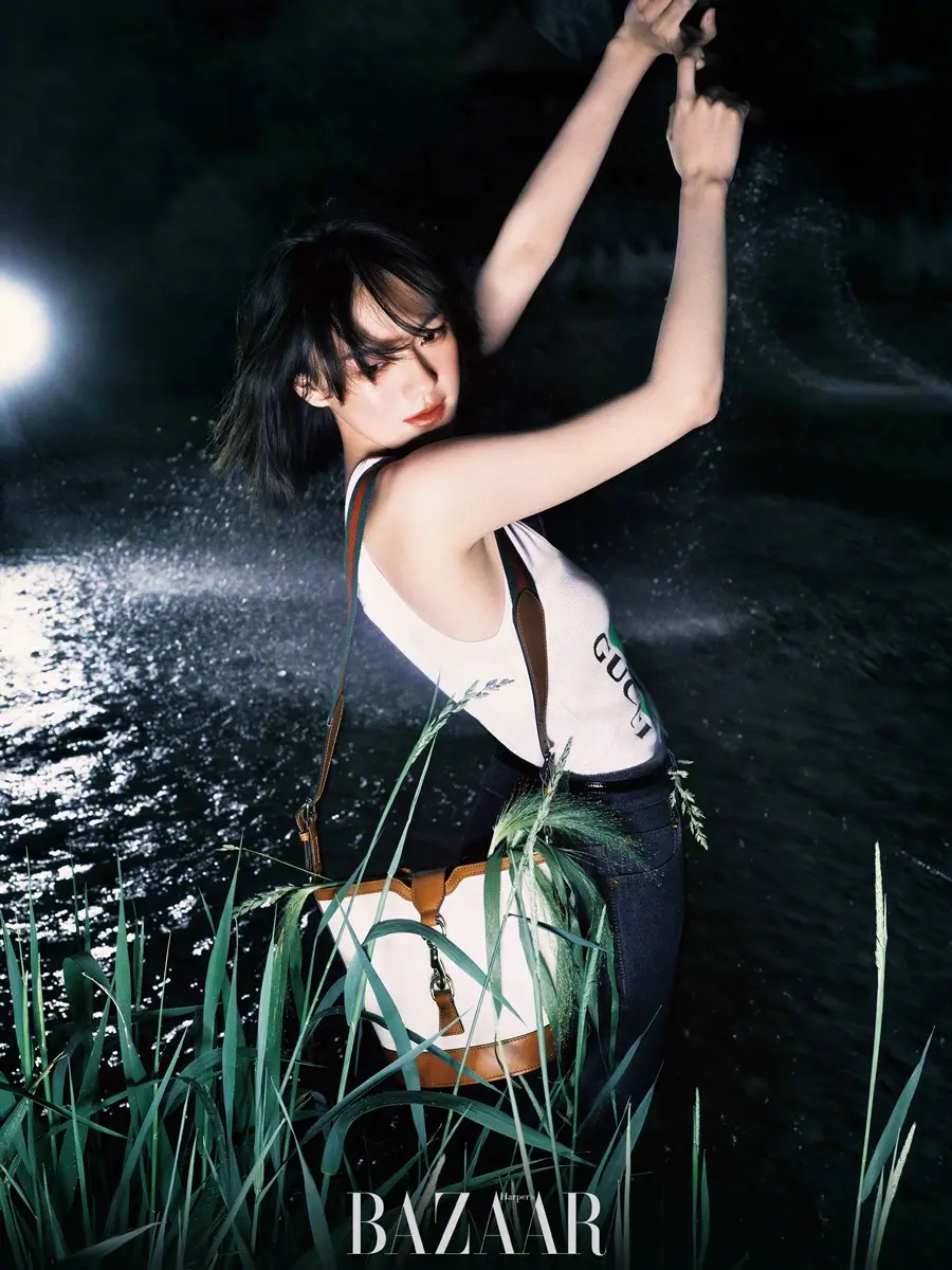 Wen Qi @ Harper's BAZAAR China June 2024