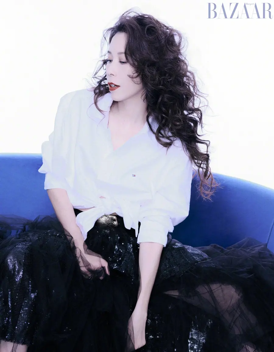 Karen Mok @ Harper's BAZAAR China August 2024