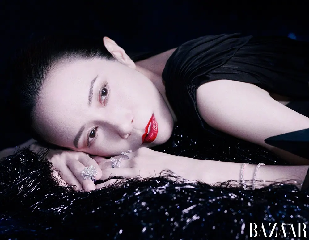 Karen Mok @ Harper's BAZAAR China August 2024