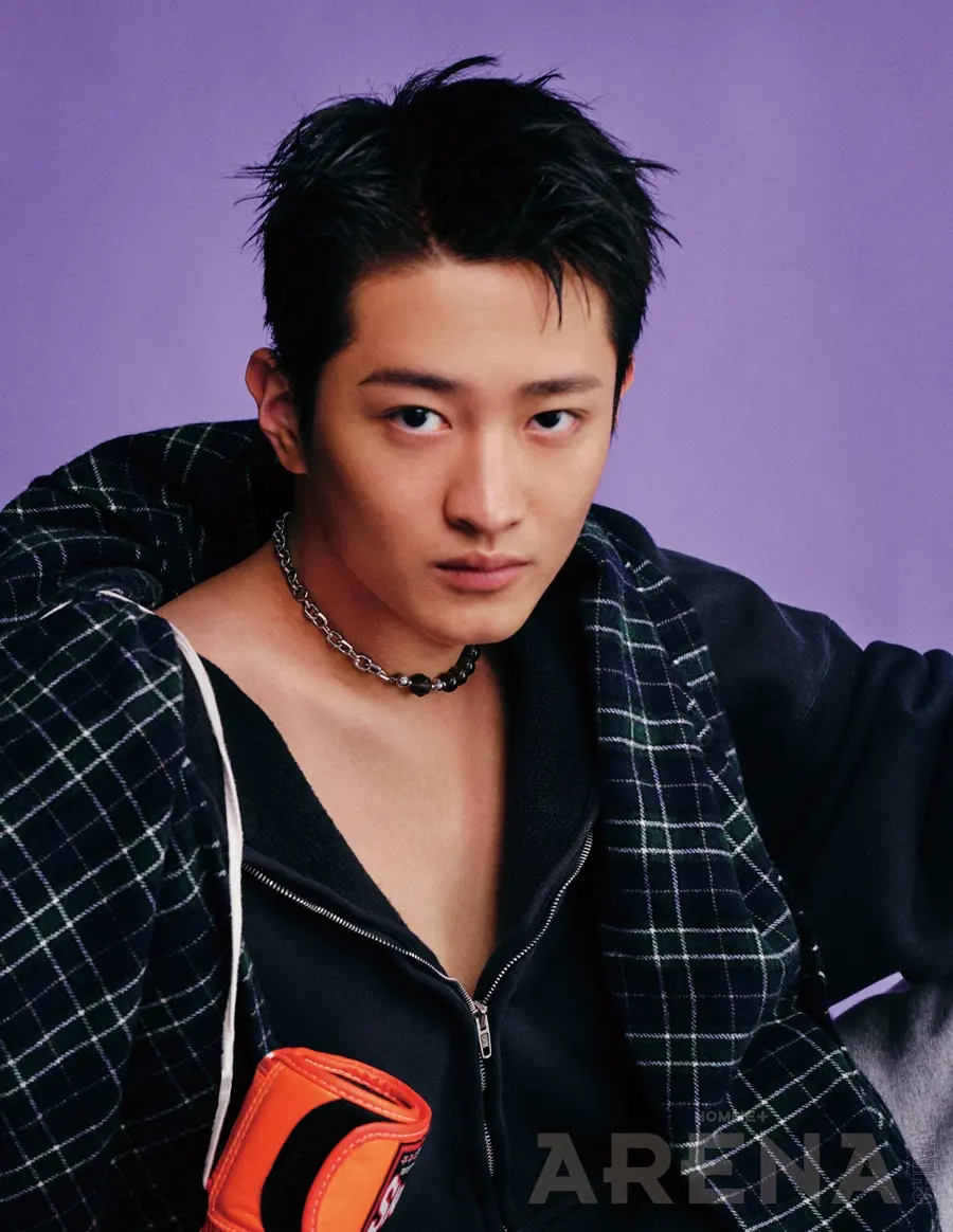 Shi Pengyuan @ Arena HOMME+ China August 2024