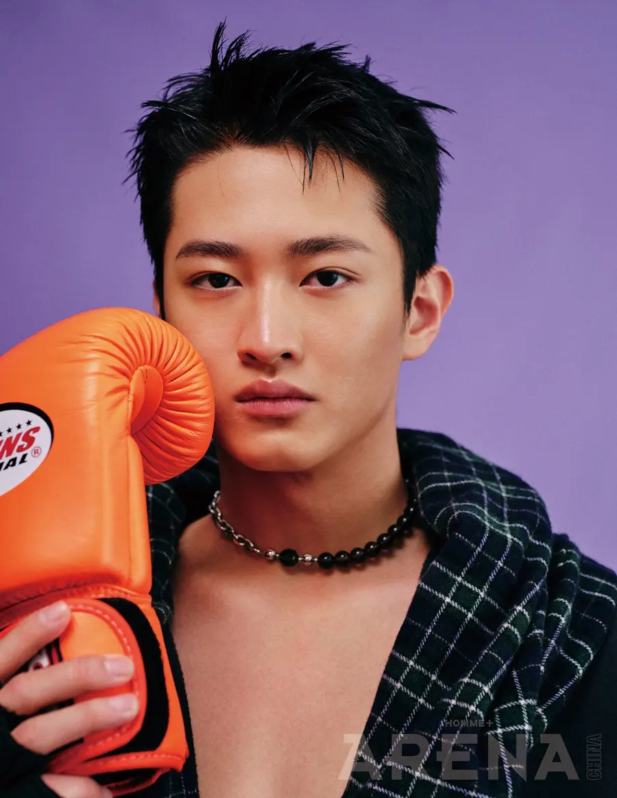 Shi Pengyuan @ Arena HOMME+ China August 2024