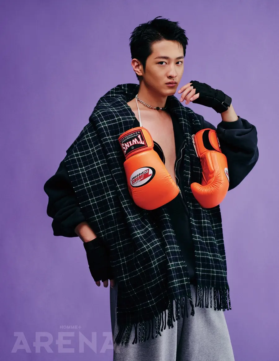 Shi Pengyuan @ Arena HOMME+ China August 2024