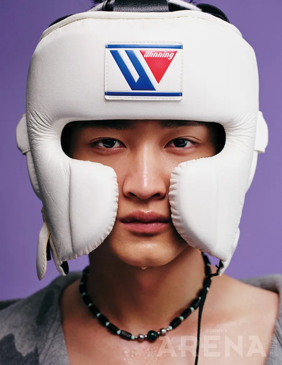 Shi Pengyuan @ Arena HOMME+ China August 2024