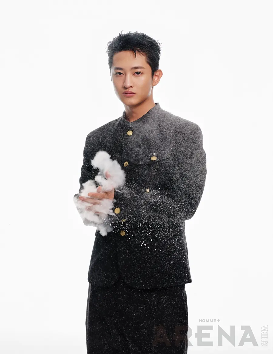 Shi Pengyuan @ Arena HOMME+ China August 2024
