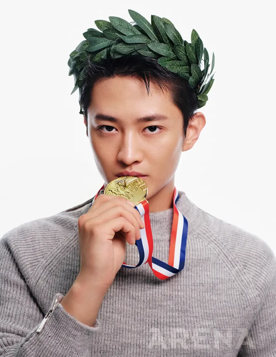 Shi Pengyuan @ Arena HOMME+ China August 2024