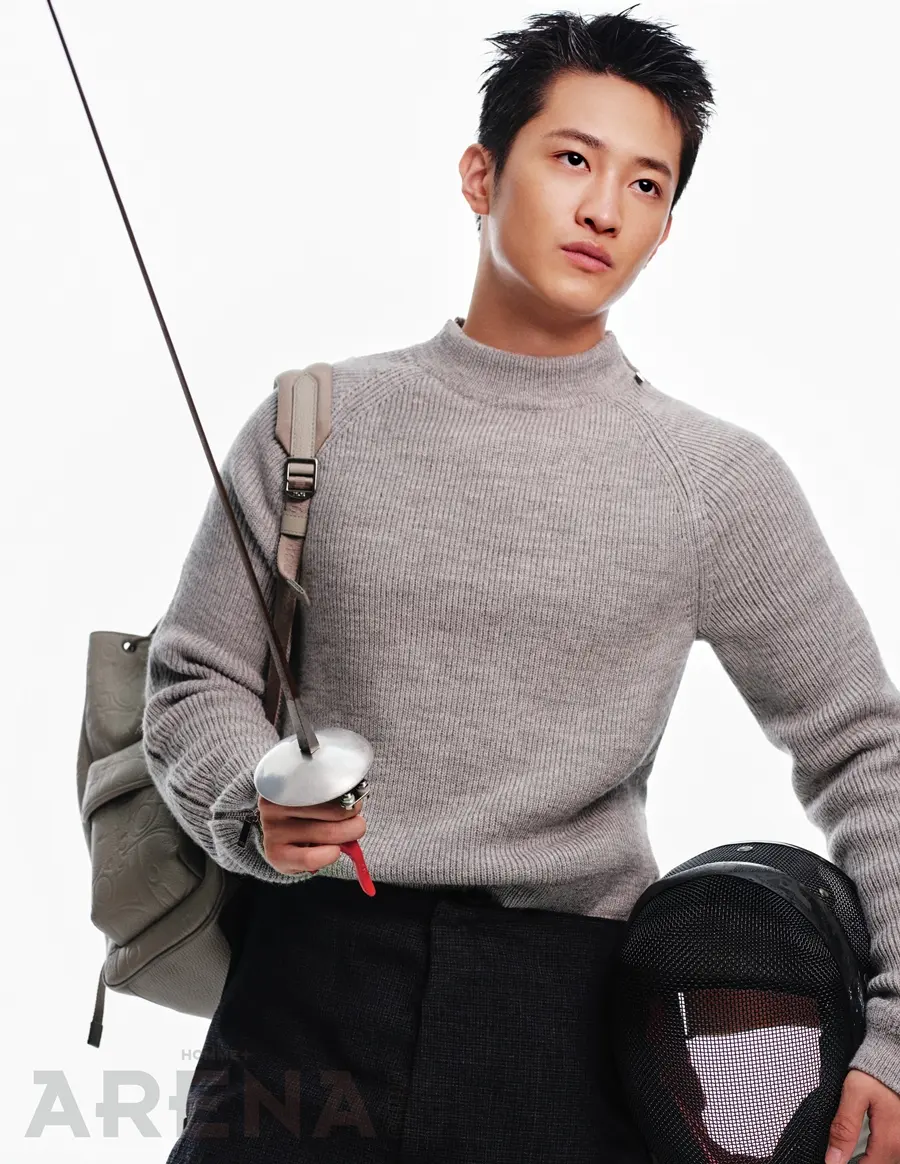 Shi Pengyuan @ Arena HOMME+ China August 2024
