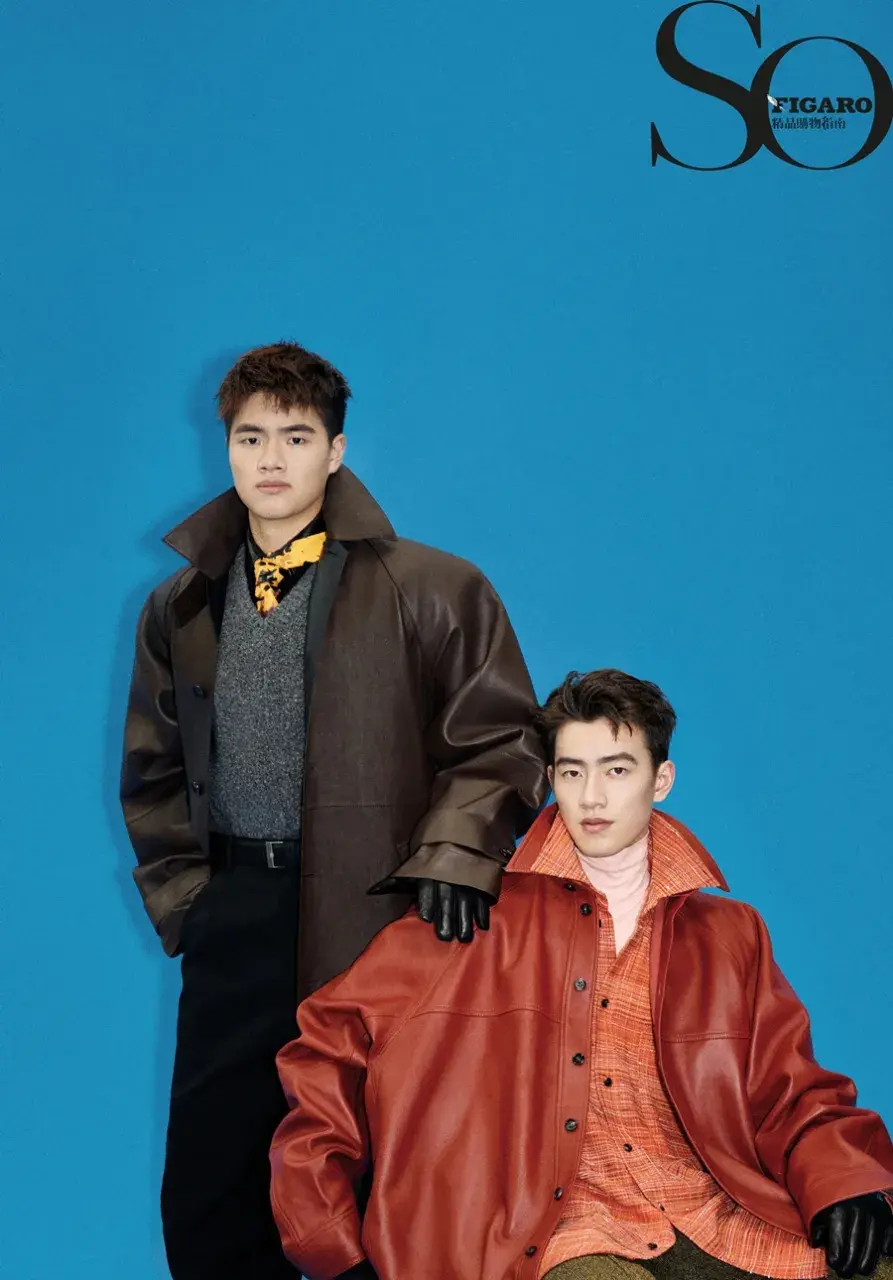 Liang Weikeng & Wang Chang @ SoFIGARO China August 2024
