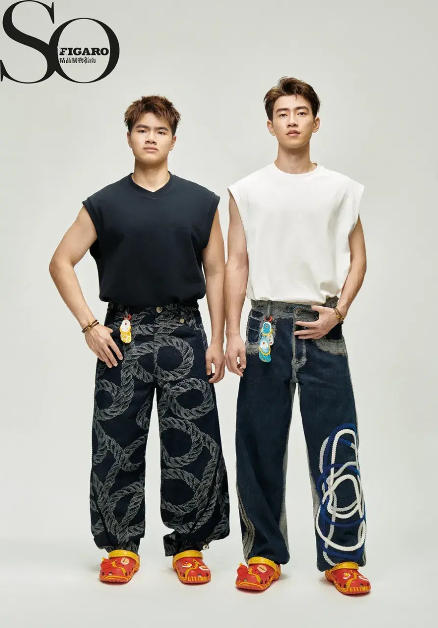 Liang Weikeng & Wang Chang @ SoFIGARO China August 2024