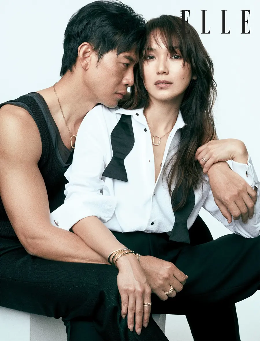 Joanne Peh & Qi Yuwu @ ELLE Singapore August 2024