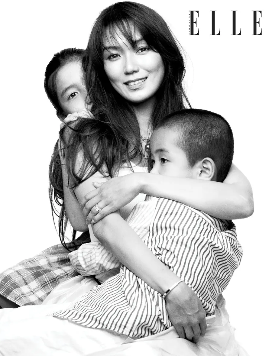 Joanne Peh & Qi Yuwu @ ELLE Singapore August 2024