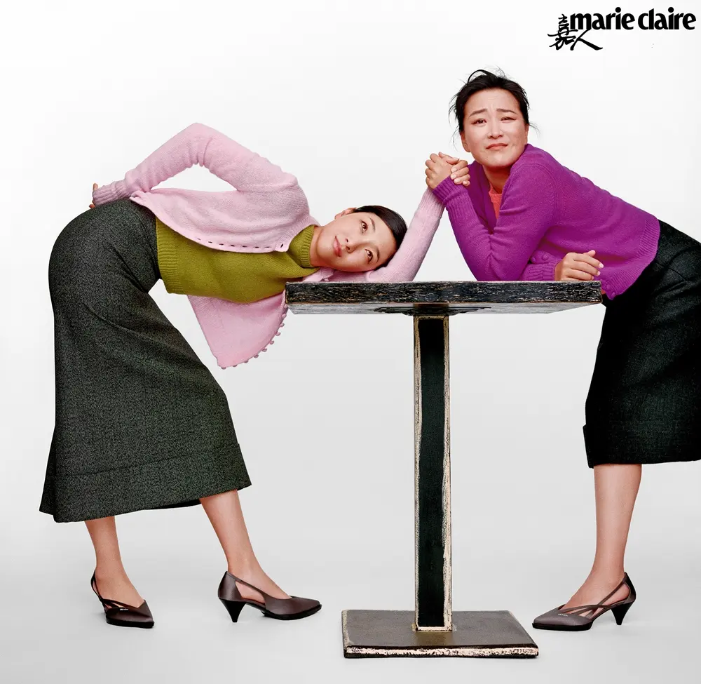 Jia Ling & Sakura Ando @ Marie Claire China September 2024