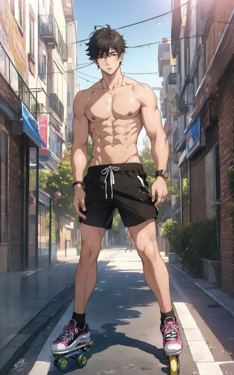 การ์ตูนผู้ชายหล่อเท่ 164