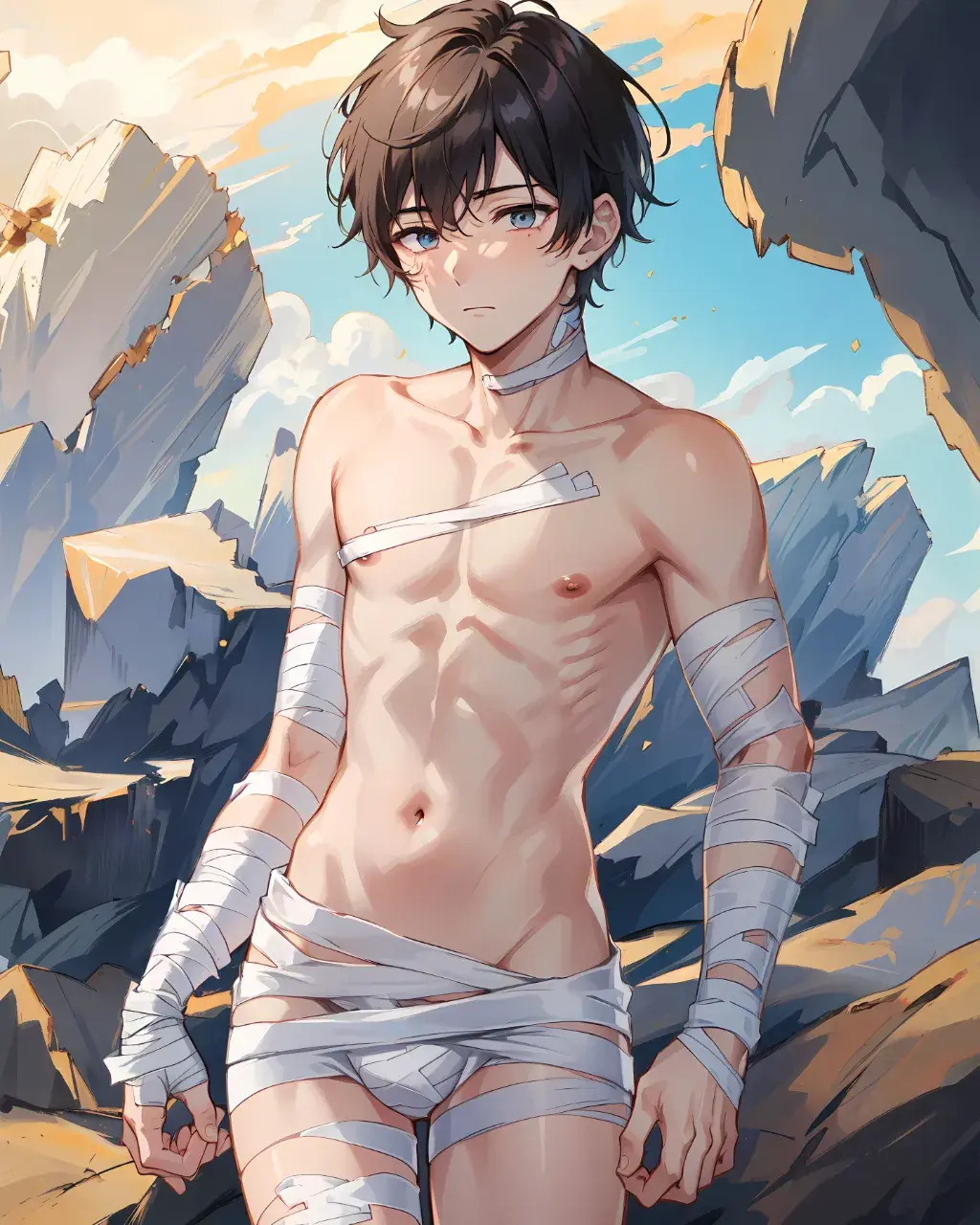 การ์ตูนผู้ชายหล่อเท่ 165