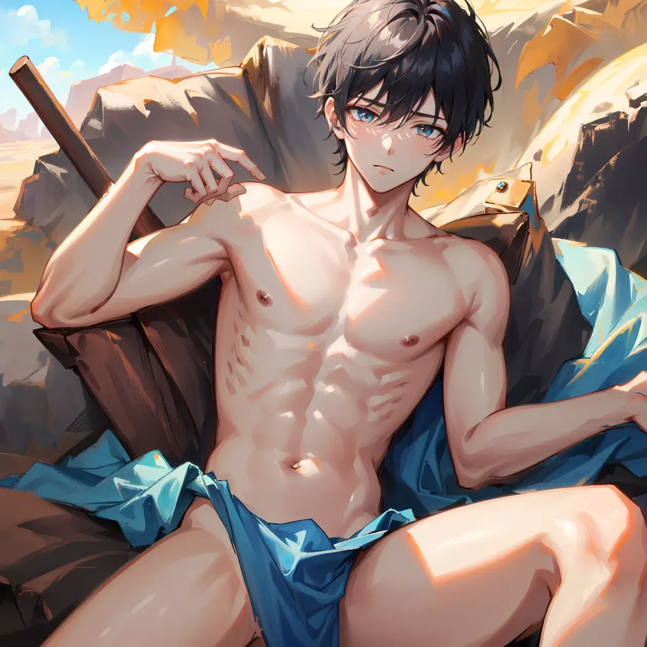 การ์ตูนผู้ชายหล่อเท่ 165