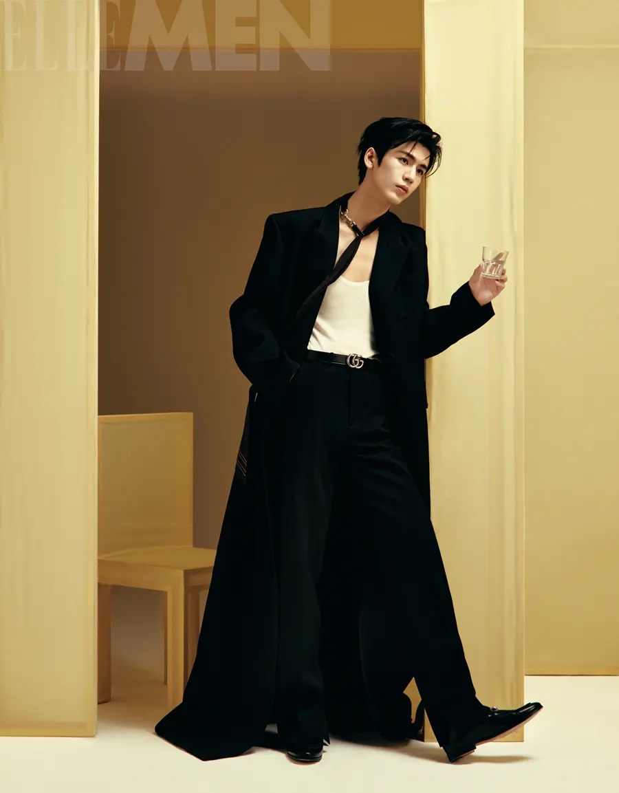 Zhang Linghe @ ELLEMEN China August 2024