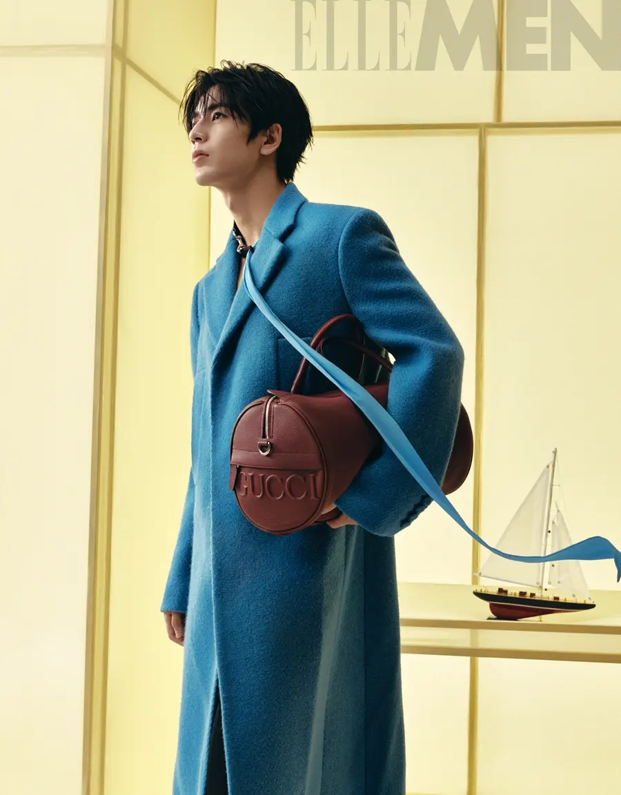 Zhang Linghe @ ELLEMEN China August 2024