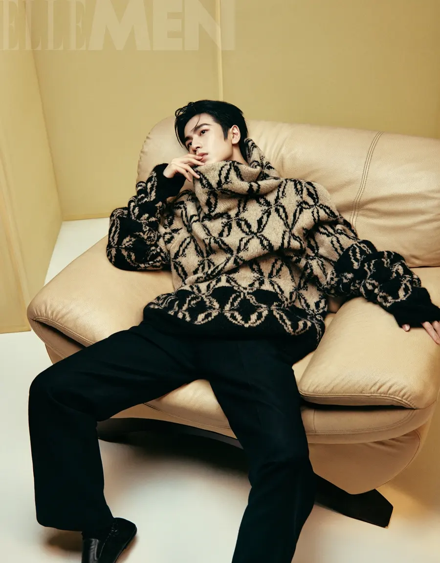 Zhang Linghe @ ELLEMEN China August 2024