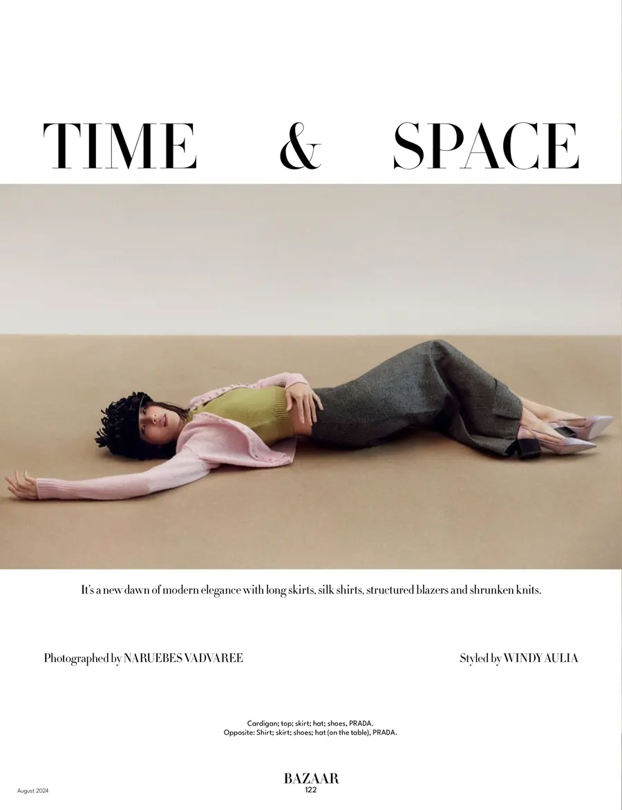หลิน มชณต @ Harper's BAZAAR Singapore August 2024