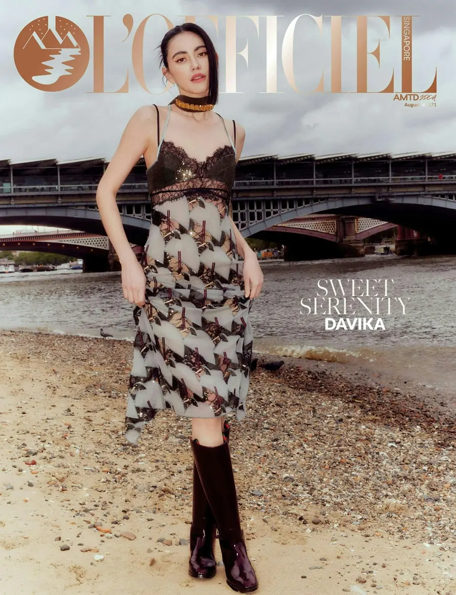 ใหม่-ดาวิกา @ L&rsquo;Officiel Singapore August 2024