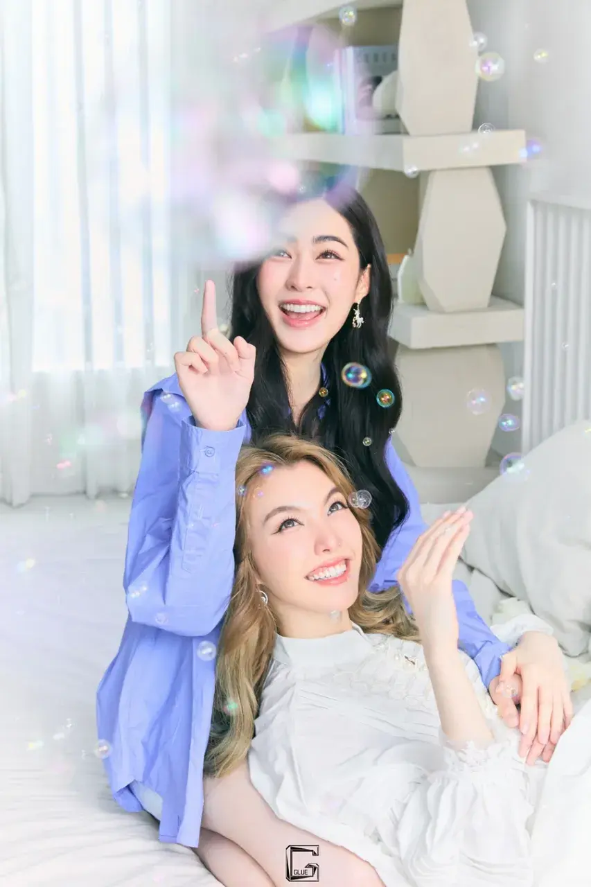 หลิงหลิง-ศิริลักษณ์ คอง & ออม กรณ์นภัส @ GLUE China August 2024