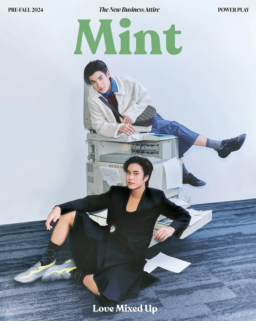 เจมีไนน์-นรวิชญ์ & โฟร์ท-ณัฐวรรธน์ @ Mint Magazine vol.23 Pre-Fall 2024