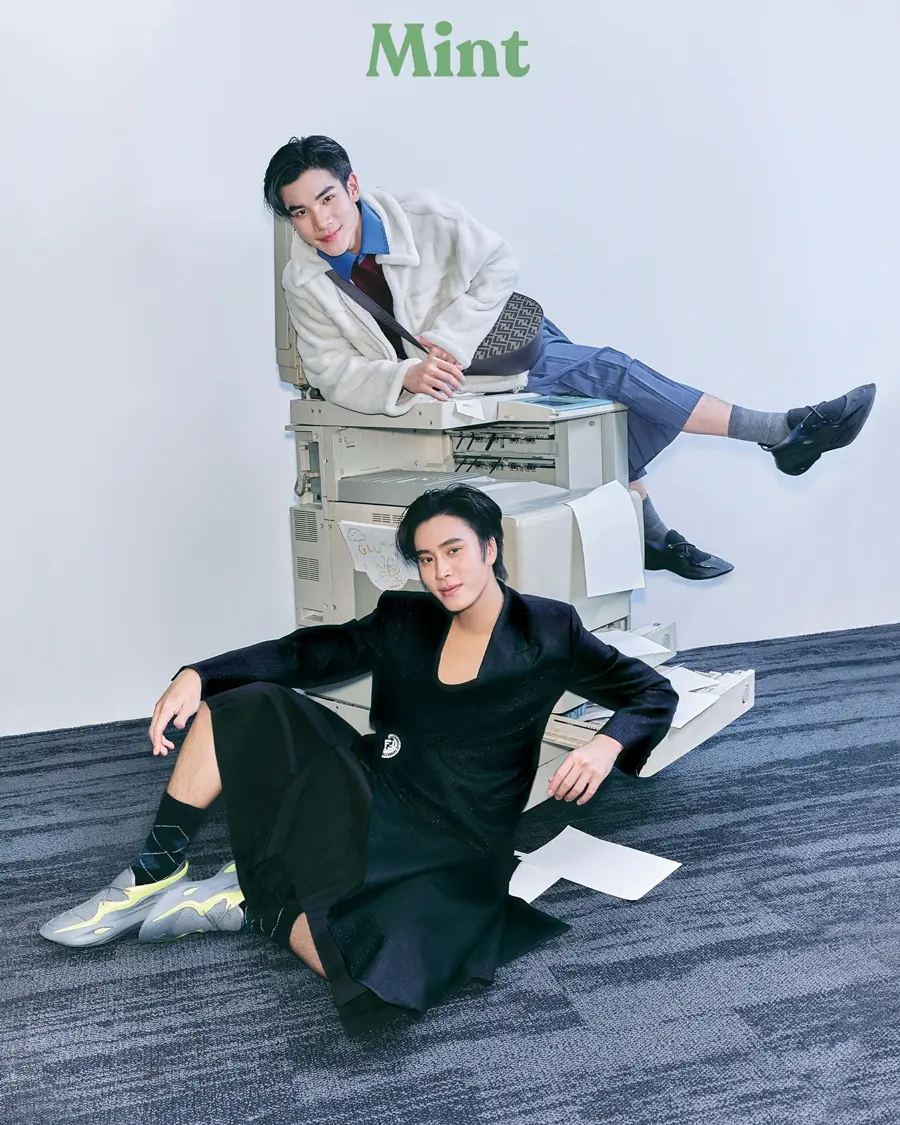 เจมีไนน์-นรวิชญ์ & โฟร์ท-ณัฐวรรธน์ @ Mint Magazine vol.23 Pre-Fall 2024