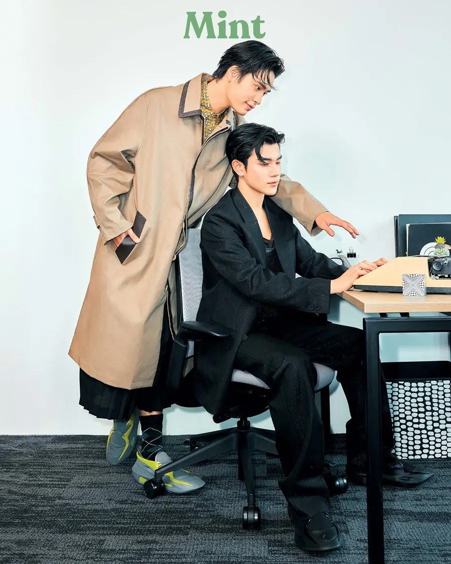 เจมีไนน์-นรวิชญ์ & โฟร์ท-ณัฐวรรธน์ @ Mint Magazine vol.23 Pre-Fall 2024