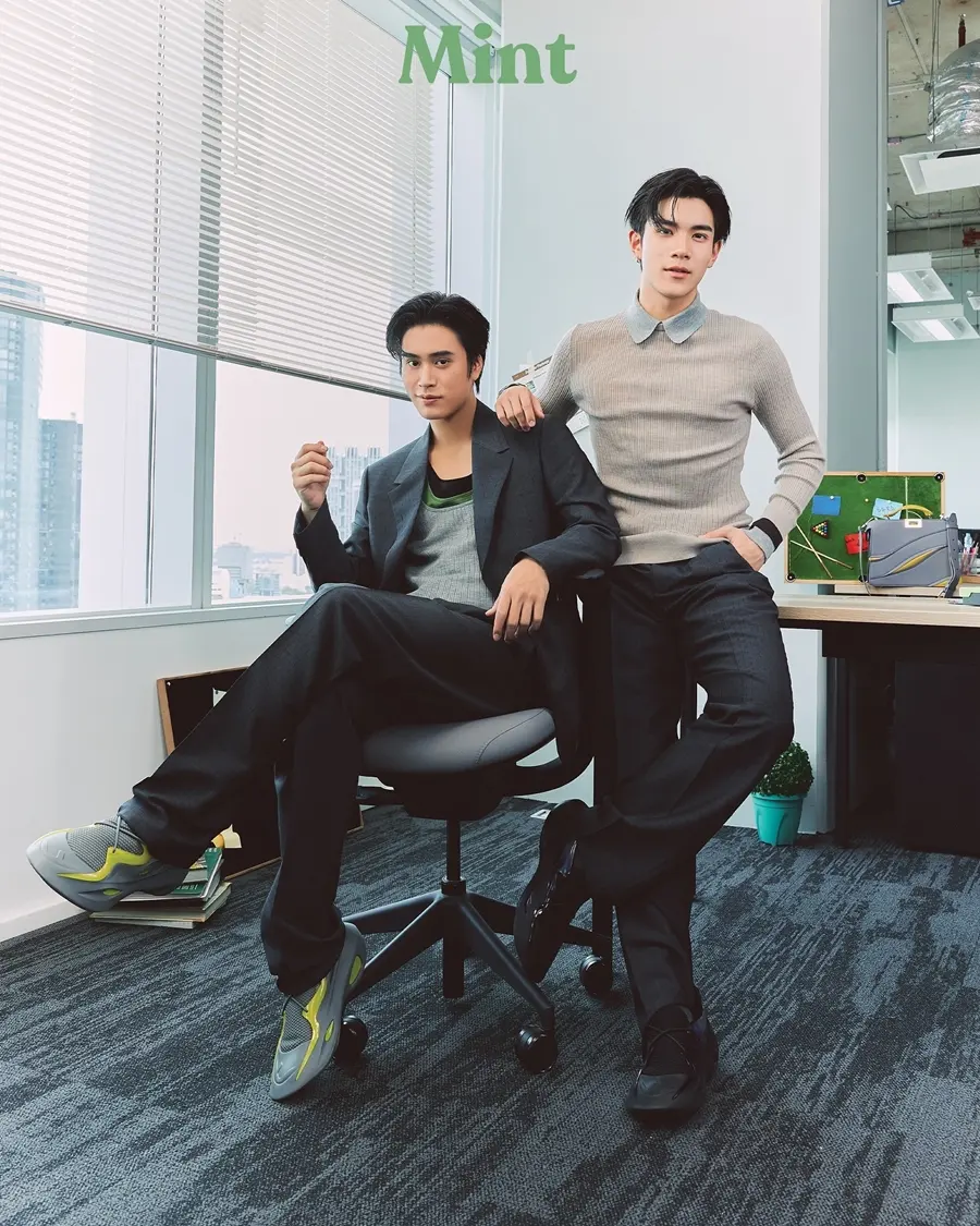เจมีไนน์-นรวิชญ์ & โฟร์ท-ณัฐวรรธน์ @ Mint Magazine vol.23 Pre-Fall 2024