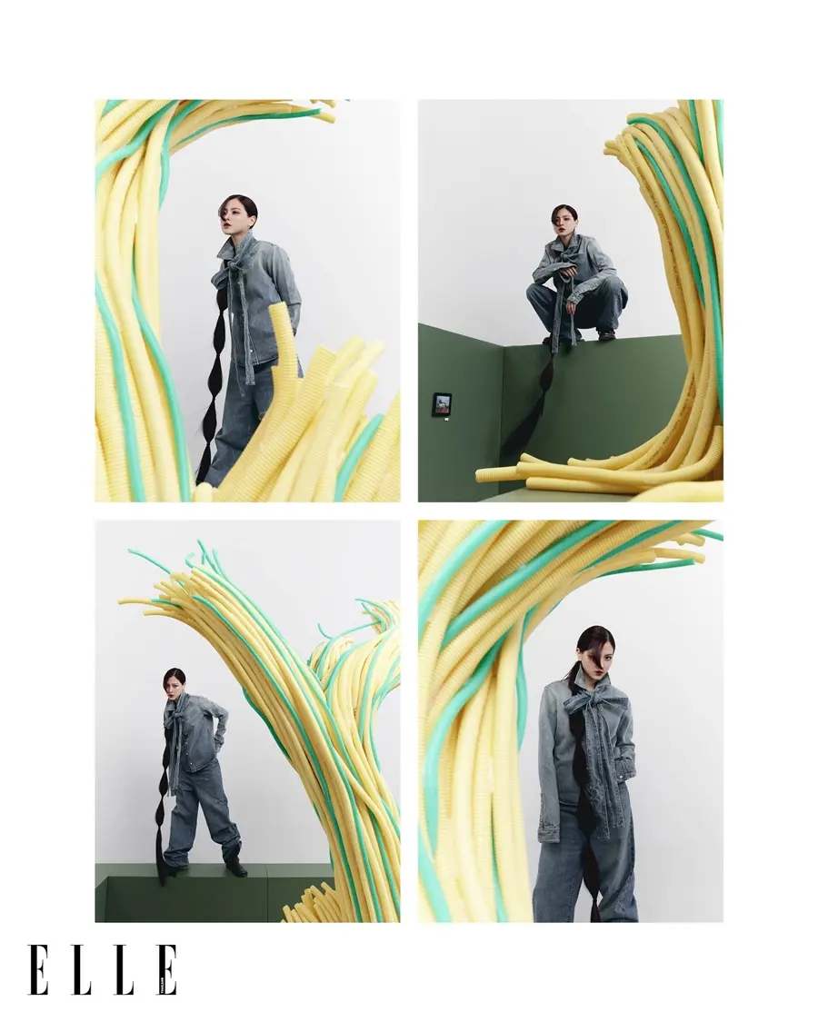 ใบเฟิร์น พิมพ์ชนก @ ELLE Thailand August 2024