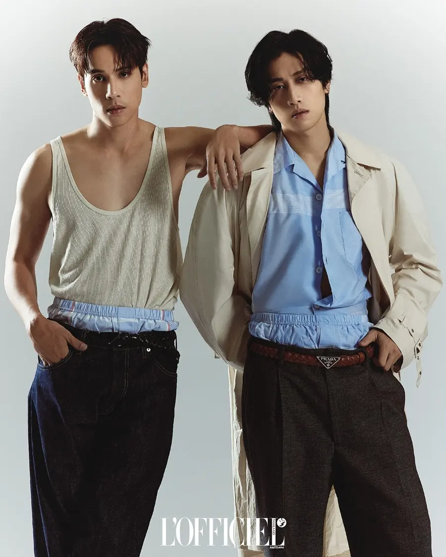 เจษ-เจษฎ์พิพัฒ & ไบเบิ้ล-วิชญ์ภาส @ L'Officiel Thailand August 2024