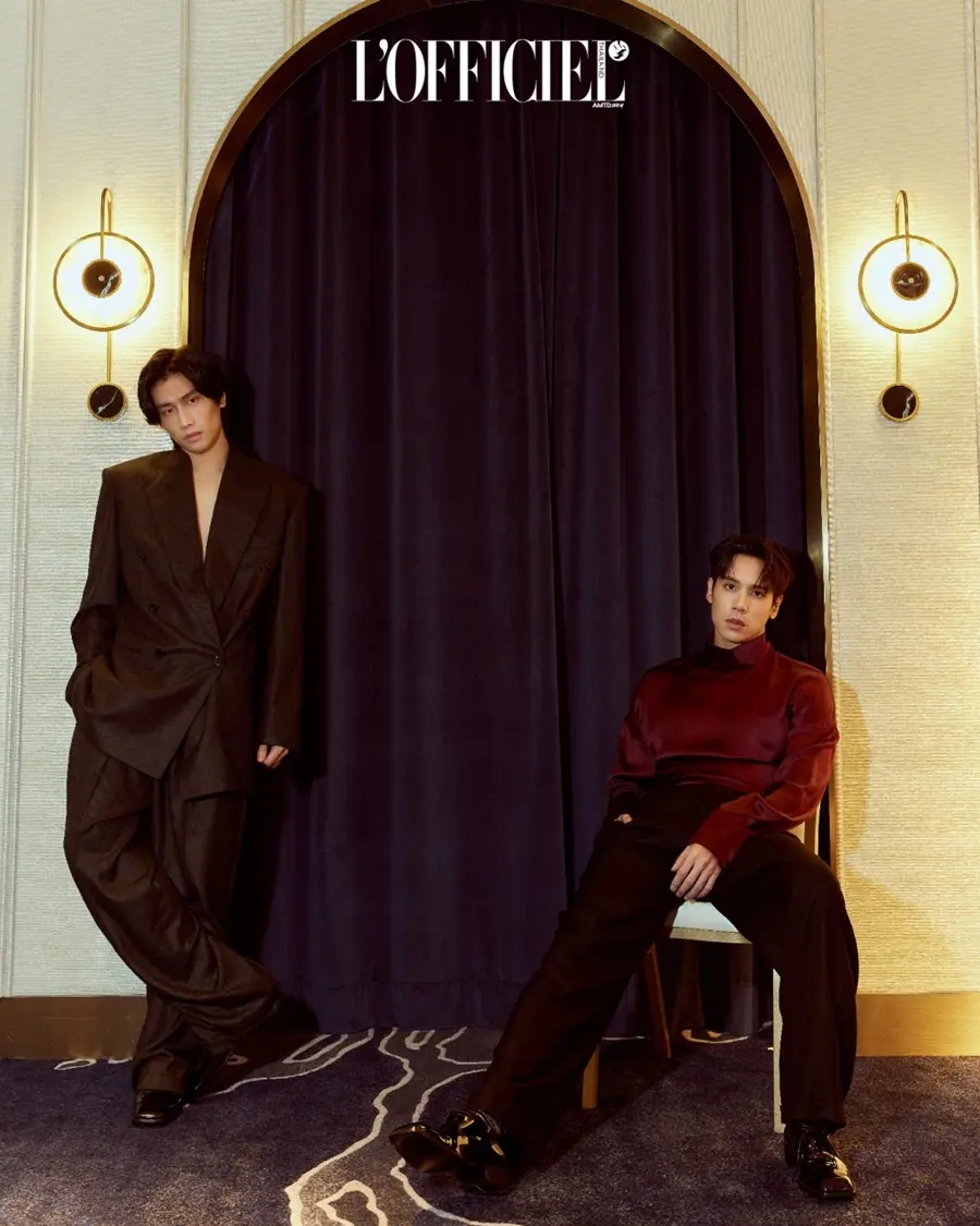 เจษ-เจษฎ์พิพัฒ & ไบเบิ้ล-วิชญ์ภาส @ L'Officiel Thailand August 2024