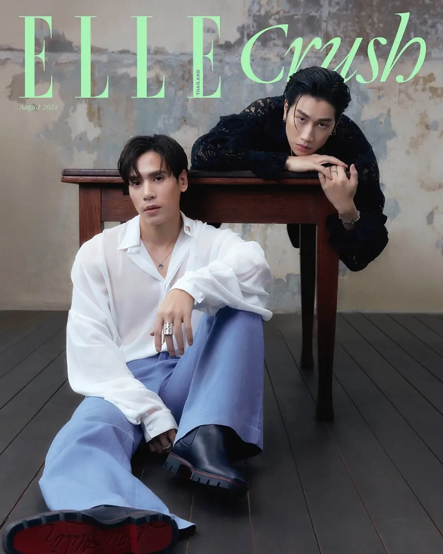 เจษ-เจษฎ์พิพัฒ & ไบเบิ้ล-วิชญ์ภาส @ ELLE Crush Thailand August 2024