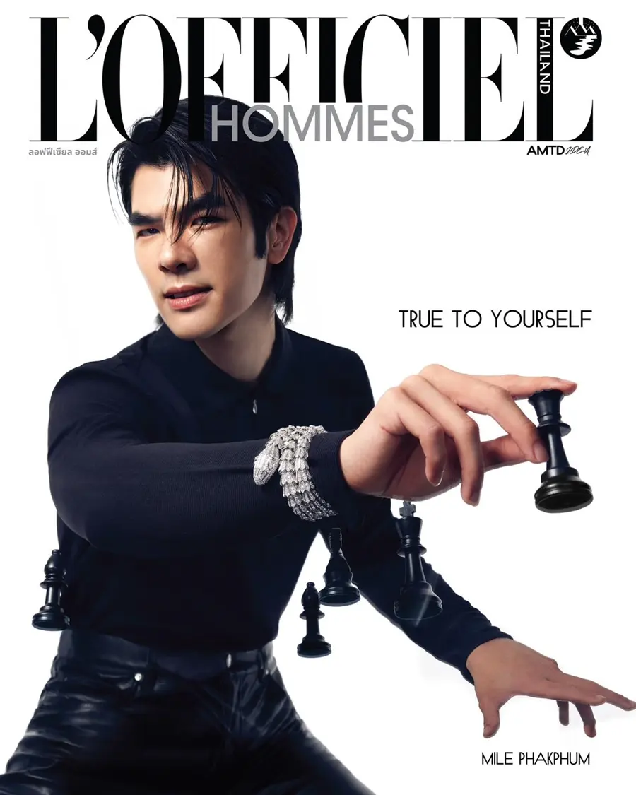 มาย-ภาคภูมิ @ L'Officiel Hommes Thailand August 2024