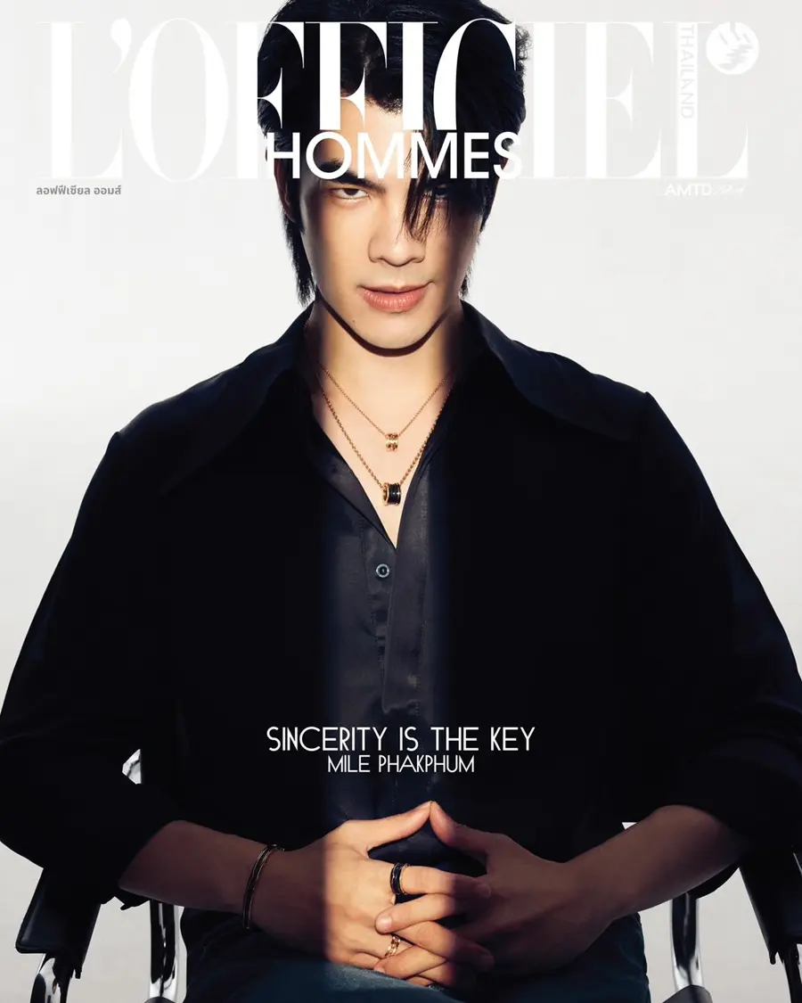 มาย-ภาคภูมิ @ L'Officiel Hommes Thailand August 2024