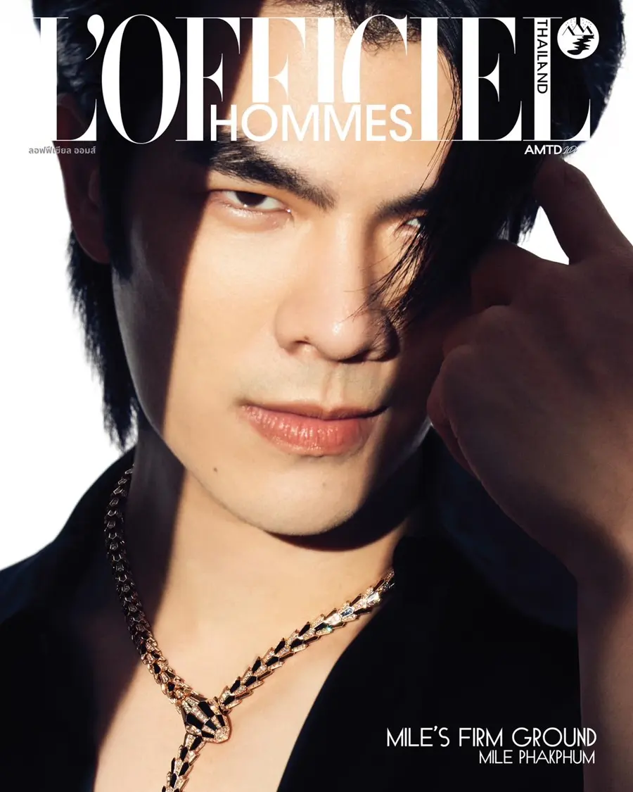 มาย-ภาคภูมิ @ L'Officiel Hommes Thailand August 2024