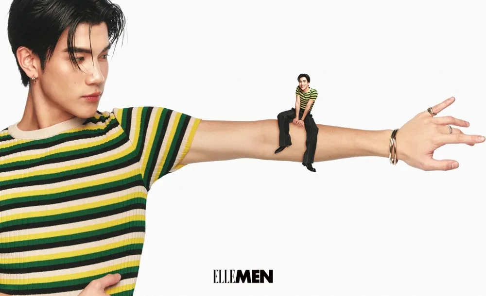 โฟร์ท-ณัฐวรรธน์ @ ELLE MEN Thailand August 2024